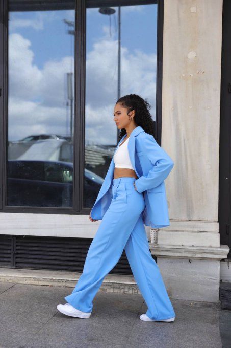 ENSEMBLE LINA BLEU