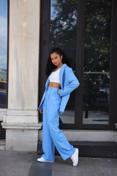 ENSEMBLE LINA BLEU